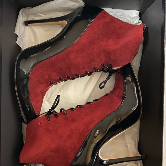 Carmen Marc Valvo Calzature Stiletto Boots - Picture 10 of 11